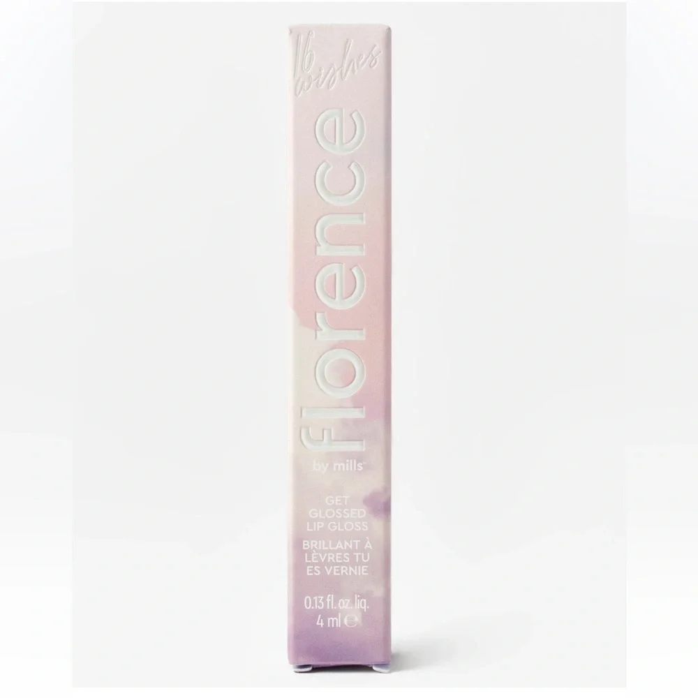 NWT Florence by Mills 16 Wishes Get Glossed Lip Gloss in Radiant Mills